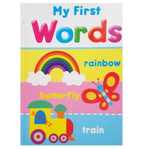 CHILDRENS MY FIRST WORDS EDUCATIONAL HARDBACK BOOK BROWN WATSON - Picture 1 of 4