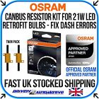 Osram Led 21W Canbus Error Cancel Control Unit Warning Light Resistor Relay