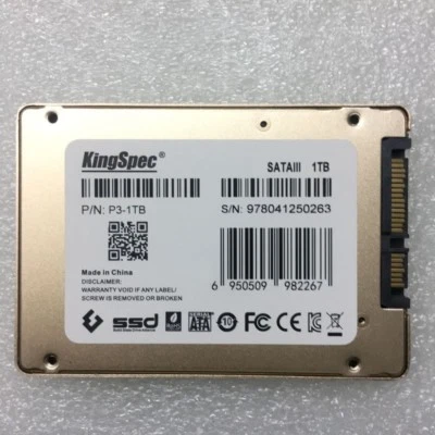 SSD 1TB KingSpec Internal High Speed 6GB/S SATA 3.0 P3-1TB 2.5" Solid State Hard - Image 1 of 4