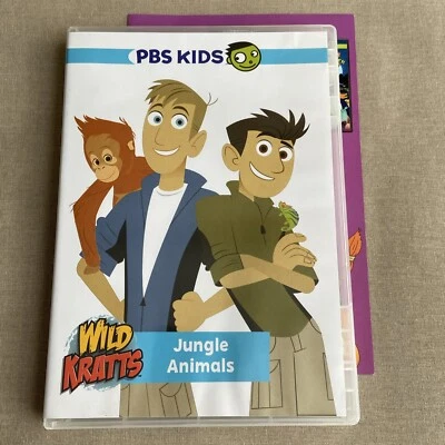 Wild Kratts: Jungle Animals (DVD 2012) PBS Kids 4-Eps Educational Children's + - Image 1 of 4