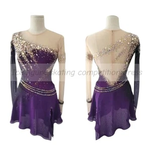 manufacturer store girls ice figure skating dress hand made - Picture 1 of 7