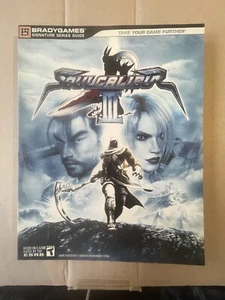 Soulcalibur III Soul Calibur 3 Brady Games Strategy Guide For PlayStation 2 New - Picture 1 of 2