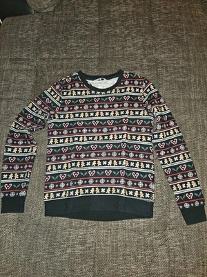 C&A Weihnachtspullover Santa Weihnachten Xmas Winter Herbst Pulli Christmas Herz - Bild 1 von 3