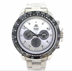 Reloj automático de negocios Mabz London regalo perfecto para hombre Father’s Day esfera redonda - Imagen 1 de 5