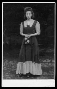 Hornhausen presso Oschersleben 1950 - bella donna Ilse - 1950 - foto 9 x 14 cm - Foto 1 di 2