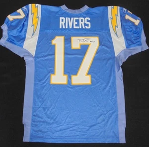 Philip Rivers San Diego Chargers Autographed Authentic Alternate Jersey - Picture 1 of 7