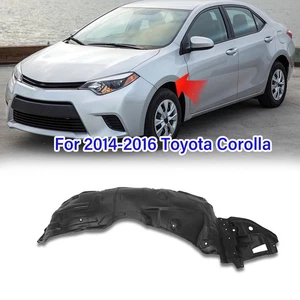 Inner Fender Liner Splash Guard For 2014-2016 Toyota Corolla Front Driver Side - Picture 1 of 9