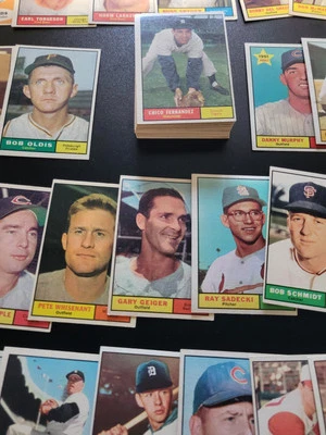 1961 Topps Baseball Cards- 68 Vintage Cards - Dave Sisler | Norm Larker | More! - Image 1 of 4