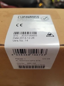 NEW NIB Phoenix Contact FL SWITCH SFN 5TX 5-Port Ethernet Switch 2891152 - Picture 1 of 2