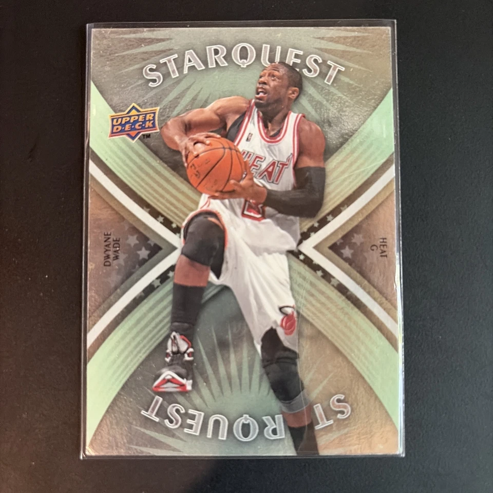 2008-09 Upper Deck First Edition - Starquest Dwyane Wade #SQ-29 Green - Image 1 of 2