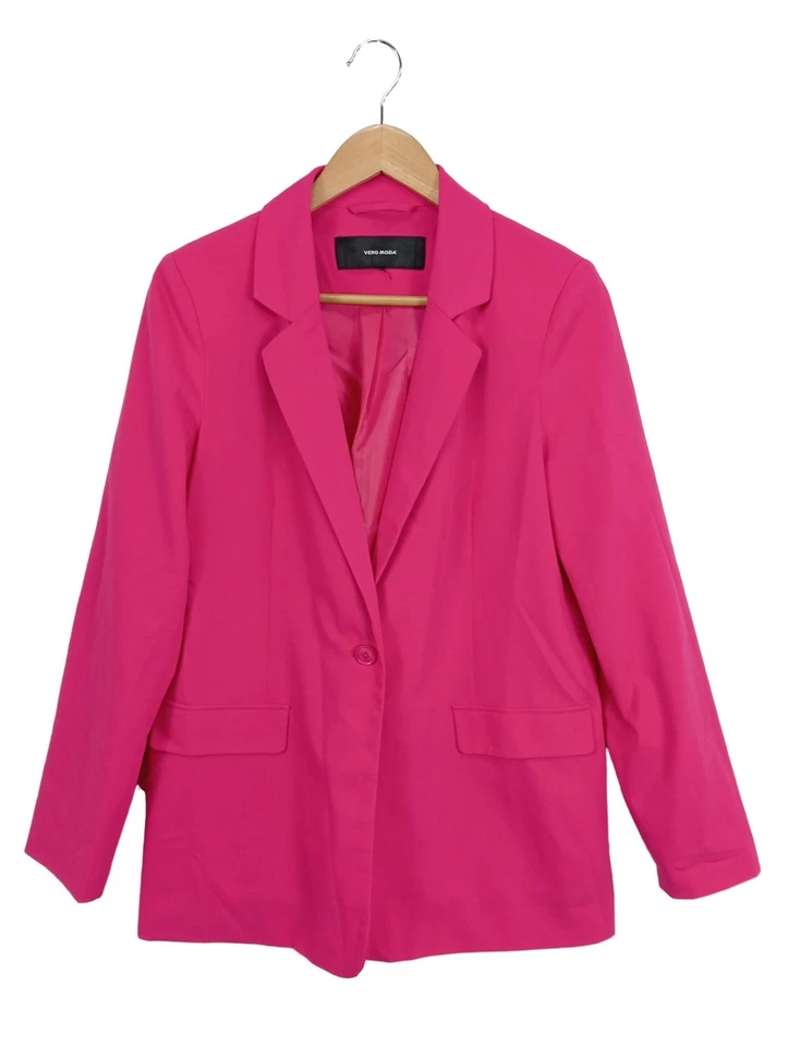 VERO MODA Blazer clásico Mujeres Blazer Talla EU 40 rosa estilo «business» - Imagen 1 de 4