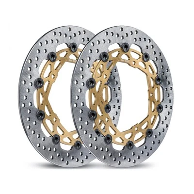 Par de discos de freno delanteros Brembo Supersport 320 mm Suzuki GSXR600 2006-2007 Foto 1 de 4