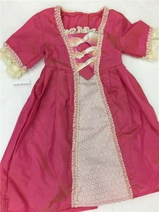 AMERICAN GIRL Elizabeth Pink Meet Dress~Historical Gown~Retired~Felicity friend - Picture 1 of 5