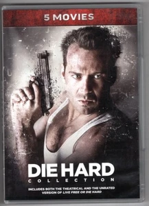 Die Hard Collection 5 DVD Box Set 5 Movies Bruce Willis RIP Graham Greene 20th F - Picture 1 of 2