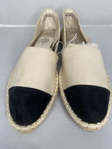 A New Day Maggie Espadrille Women's Size 11 Beige Fabric Comfort Round Toe Low - Picture 1 of 6