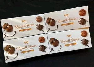 Russell Stover 3 Piece Assorted Milk & Dark Chocolates (LOT OF 4 GIFT BOXES) - Picture 1 of 8