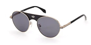 Adidas OR0092 32A Black Round Metal Sunglasses Frame 54-20-145 - Picture 1 of 3