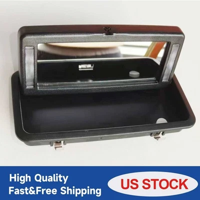 Fits Jaguar XJ 2010-2019 3.0L 5.0L V8 Rear Row Vanity/Makeup Mirror With Lights - Imagem 1 de 4