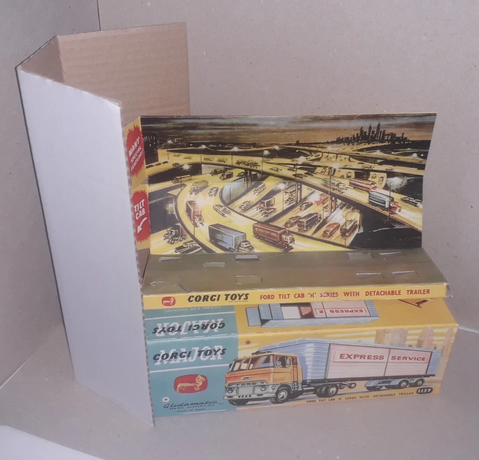 Caja de reproducción de camión Corgi 1137 Ford H Express Services - Elige de la lista Foto 1 de 1