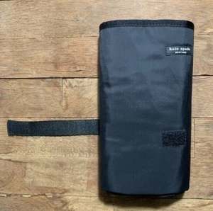 kate spade black nylon baby changing table cover / Pad - Picture 1 of 7