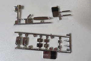 ORIGINAL 1/8 MONOGRAM 1979 TRANS AM TURBO ALL DOOR HANDLES MIRROR LOCK BUTTONS - Picture 1 of 7