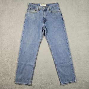 Levis Jeans Men 31x32 Blue 550 Relaxed Fit Taper Light Wash Denim Comfort Denim - Picture 1 of 14