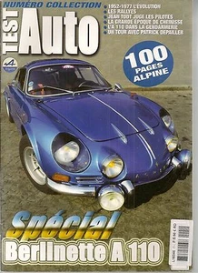 TEST AUTO 1 SPECIAL ALPINE A110 BERLINETTE - 98 PAGES - Imagen 1 de 2