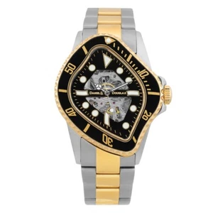 Daniel & Douglas Automatic Men's Watch Silver Black DD8811-SGBK - Picture 1 of 5