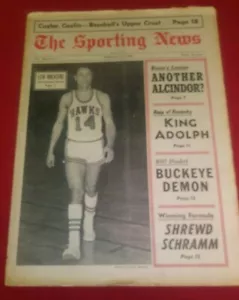 1968 The Sporting News Len Wilkens Sonics Basketball on Cover Date Feb 10 - Picture 1 of 2