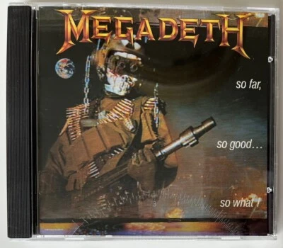 Megadeth So Far So Good So What! Original 1988 Combat/Capitol Records NM- CD - Imagem 1 de 3