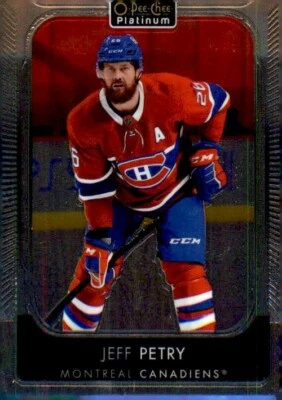 2021-2022 O-Pee-Chee Platinum #53 Jeff Petry Montreal Canadiens - Image 1 of 2