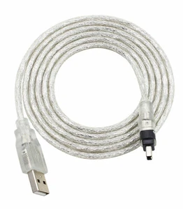 USB Data cable Firewire IEEE 1394 for Sony DCR-HC37 DCR-HC44E DCR-TRV103 - Afbeelding 1 van 2