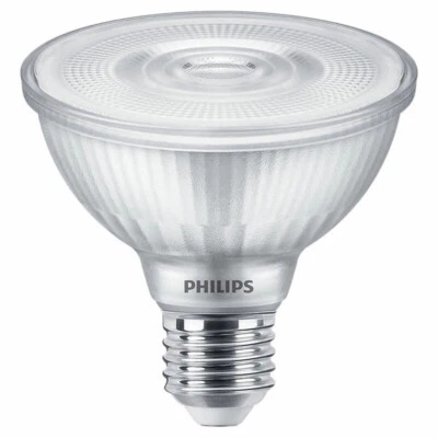 1x Philips LED PAR30S Reflektor 9,5W = 75W E27 Dimmbar 25° EEK:F(Spektrum A-G) - Bild 1 von 4