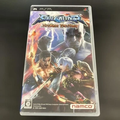 Soul Calibur Broken Destiny PSP PlayStation Portable Namco Japan Game - Image 1 of 4