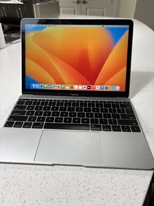 2017 Apple MacBook 12" Laptop 8GB RAM 500GB SSD Space Gray A1534 MacBook 10,1 - Afbeelding 1 van 13