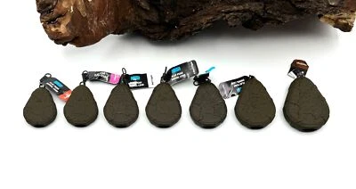 Nash Super Flat Pear Swivel Lead Karpfenblei 43g - 227g Grundblei Flach