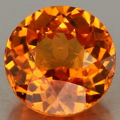 1.38 carats fanta orange natural spessartite garnet round 6x4 mm 22062191 Foto 1 de 2