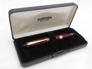 DESIGN FÜLLFEDERHALTER AURORA 88 MIT ETUI MARCELLO NIZZOLI - Picture 1 of 8