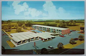 Wilmington Delaware Holiday Inn Motel Hotel Künstlerausgabe c1962 Postkarte - Bild 1 von 2