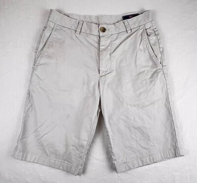 Pantalones Cortos Chinos Vineyard Vines Breaker Para Hombre 28 Beige Tostado Cortos Elastizados Golf Informales Foto 1 de 4