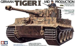Tamiya 1/35 Tamiya German Tiger I Mid Prod Plastic Model Kit - Picture 1 of 1