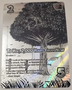 ATTACK ON TITAN UNIVERSUS TO YOU, 2000 YEARS FROM NOW UR ALT ART AOT01 193/297 - Bild 1 von 2