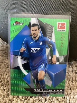 2020-21 Topps Finest Bundesliga Green Refractor /99 Florian Grillitsch #44 - Image 1 of 2