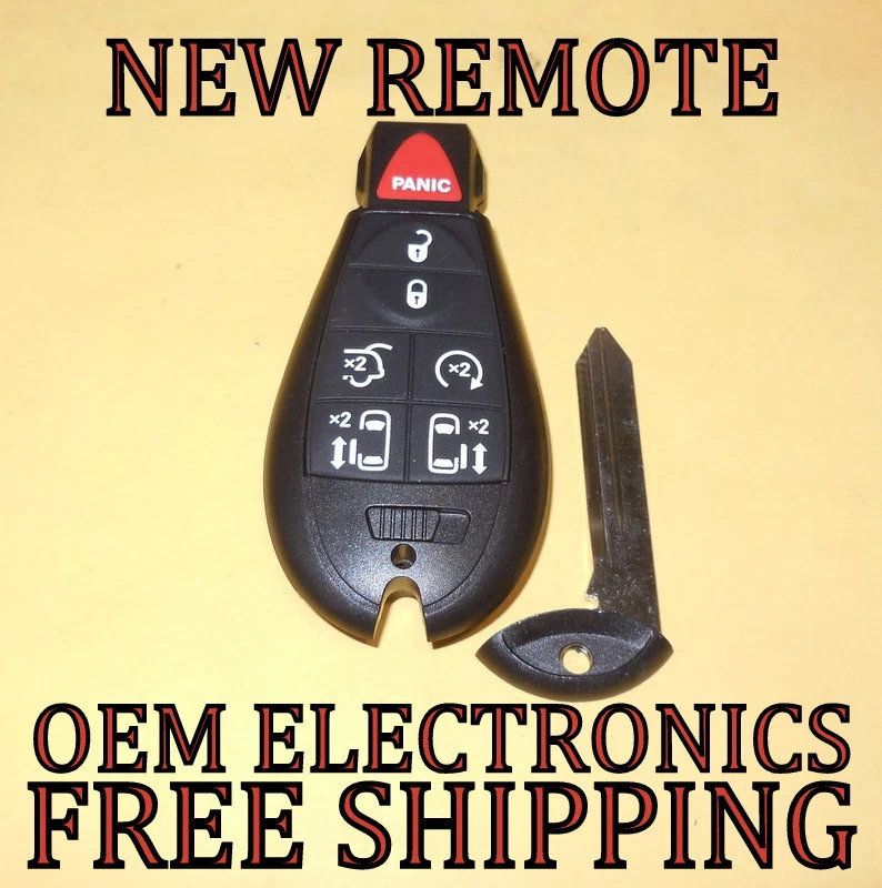 NEW CHRYSLER TOWN & COUNTRY KEYLESS GO PROX REMOTE FOB FOBIK IYZ-C01C 05026590 - Image 1 of 2