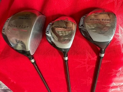 Tommy Armour 3 y 5 Fairway Woods Royal Scot Mid-Firm-Flex, Foto 1 de 4