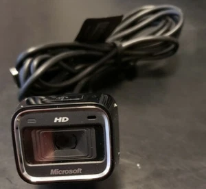 Microsoft LifeCam HD-5000 720p HD Webcam Camera-Tested - Picture 1 of 4