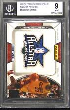 2009-10 Panini Season Update All-Star Patches #4 LeBron James 452/499 BGS 9