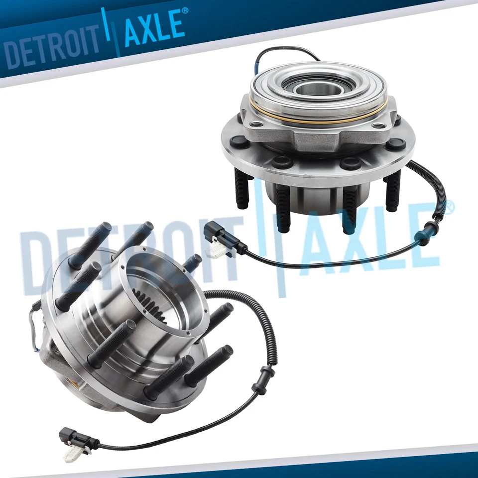 4WD Front Wheel Bearings Hubs for 2011 - 2016 Ford F-250 F-350 Super Duty SRW - Image 1 of 4