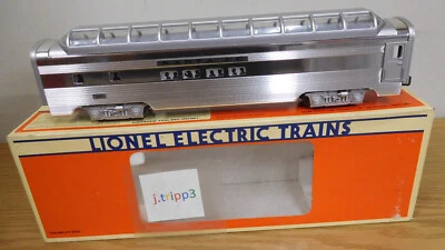 LIONEL #19128 SANTA FE 15'' ALUMINUM PASSENGER FULL VISTA DOME CAR TRAIN O SCALE - Image 1 of 4