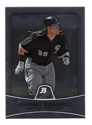 2010 BOWMAN PLATINUM MANNY RAMIREZ CARD #43  **NM-MT**  CHICAGO WHITE SOX - Image 1 of 2